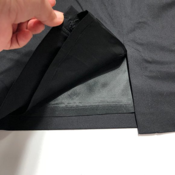 CALVIN KLEIN BLACK MIDI SKIRT SIZE 10 - Picture 3 of 7